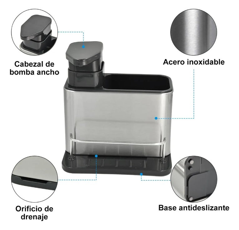 Dispensador De Jabón Lava Lozas