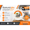 Samurai360 Cuchillo Circular Giratorio